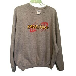 Vintage 2000 Paramount Pictures Face Off Sweatshirt size XXL